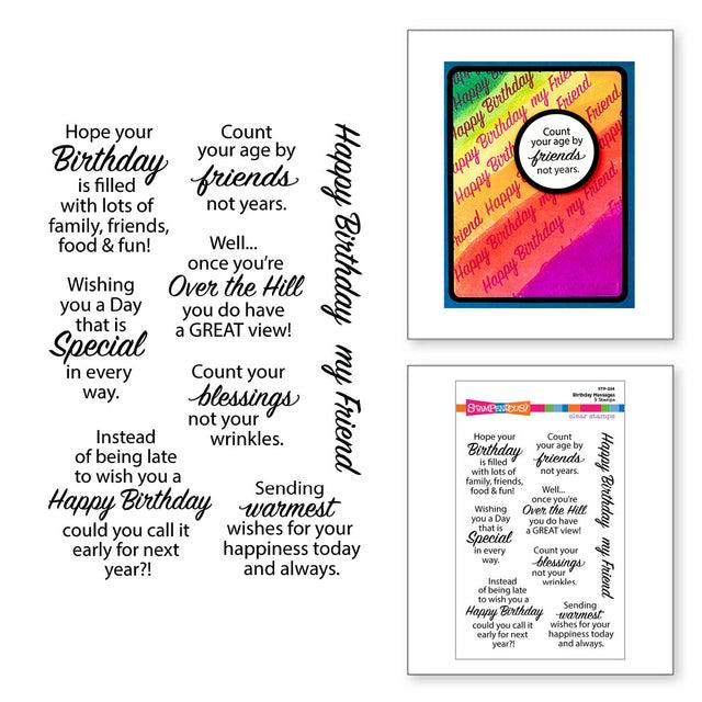 Factory Clear Stamp Bundle: Ladies, Bowling, Birthday, Sentiments