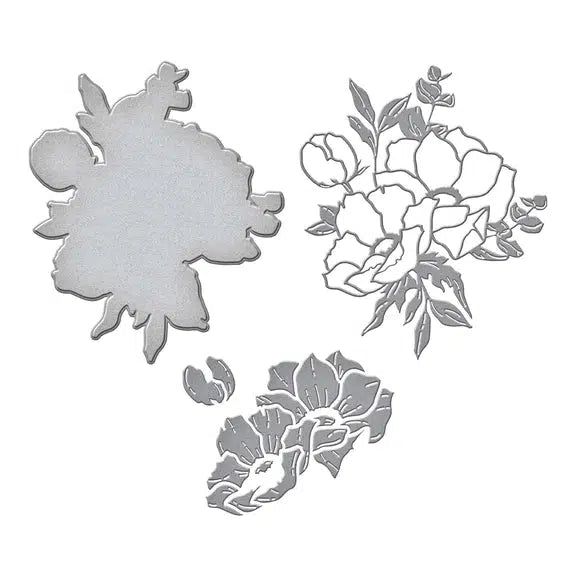 Spellbinders - Anemone Blooms Collection - Dies - Anemones-ScrapbookPal