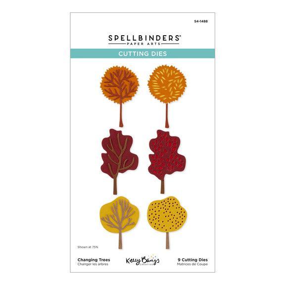 Spellbinders - Autumn Archives Collection - Dies - Changing Trees-ScrapbookPal