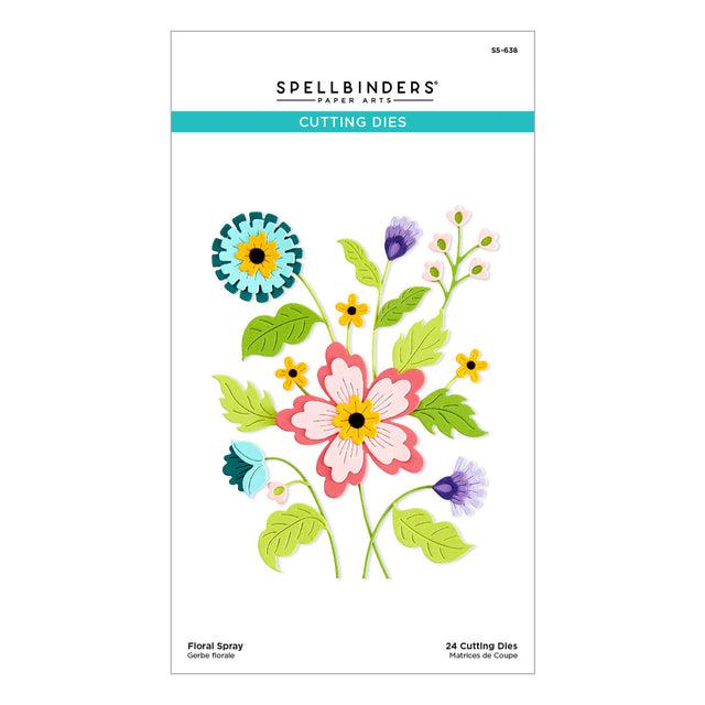 Spellbinders - Bayfair Collection - Dies - Floral Spray-ScrapbookPal