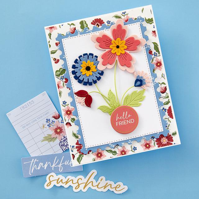 Spellbinders - Bayfair Collection - Dies - Floral Spray-ScrapbookPal