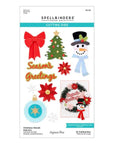 Spellbinders - Beautiful Wreaths Collection - Dies - Christmas Wreath Add-Ons-ScrapbookPal