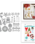 Spellbinders - Beautiful Wreaths Collection - Dies - Christmas Wreath Add-Ons-ScrapbookPal