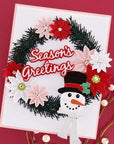 Spellbinders - Beautiful Wreaths Collection - Dies - Christmas Wreath Add-Ons-ScrapbookPal