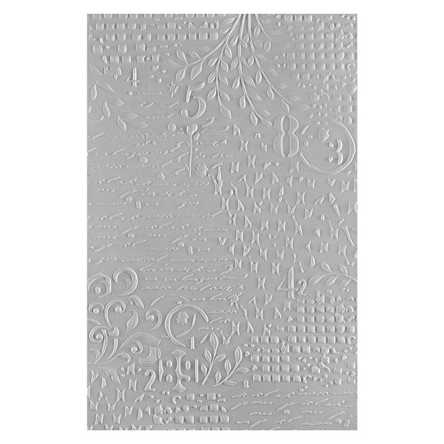 Spellbinders - Beautifully Imperfect Collection - 3D Embossing Folder - Distress Mix-ScrapbookPal