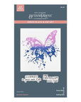 Spellbinders - Beautifully Imperfect Collection - Press Plate & Dies - Butterfly Splatter-ScrapbookPal