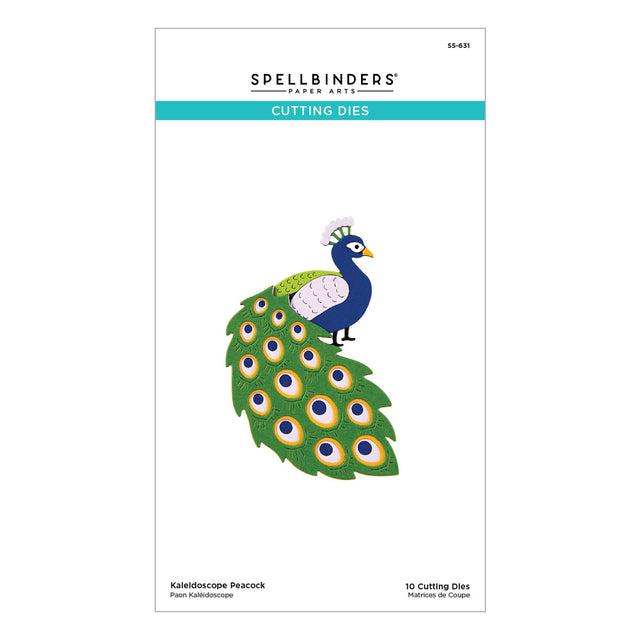 Spellbinders - Belleview Collection - Dies - Kaleidoscope Peacock-ScrapbookPal