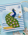 Spellbinders - Belleview Collection - Dies - Kaleidoscope Peacock-ScrapbookPal