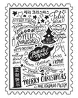 Spellbinders - BetterPress Christmas Collection - Press Plate - Merry Christmas World-ScrapbookPal