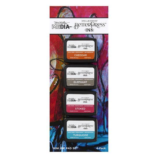 Spellbinders - BetterPress - Mini Ink Set - Dina&#39;s Faves-ScrapbookPal