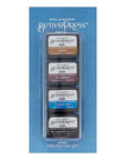 Spellbinders - BetterPress - Mini Ink Set - Regal Tones, 4 pack-ScrapbookPal