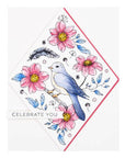 Spellbinders - BetterPress - Press Plate - Diamond Aviary-ScrapbookPal