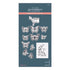 Spellbinders - BetterPress - Press Plate & Dies - Butterfly Swirl-ScrapbookPal