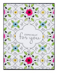 Spellbinders - BetterPress - Press Plate & Dies - Floral View-ScrapbookPal