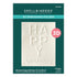Spellbinders - Beveled Sentiment A2 Cardfronts Collection - 3D Embossing Folder - Beveled Happy Birthday-ScrapbookPal