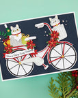 Spellbinders - Bibi's Cats and Pugs Collection - Dies - Big Bicycle-ScrapbookPal