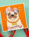 Spellbinders - Bibi's Cats and Pugs Collection - Dies - Big Pug-ScrapbookPal