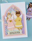 Spellbinders - Bibi's Little Blessings Collection - Dies - Blessing Angels-ScrapbookPal
