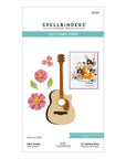 Spellbinders - Bibi's Musical Notes Collection - Dies - Mini Guitar-ScrapbookPal