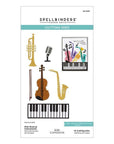 Spellbinders - Bibi's Musical Notes Collection - Dies - Mini Musical Instruments-ScrapbookPal