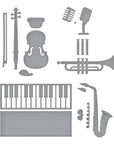 Spellbinders - Bibi's Musical Notes Collection - Dies - Mini Musical Instruments-ScrapbookPal