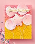 Spellbinders - Birthday Bash Collection - 3D Embossing Folder - Flourish-ScrapbookPal