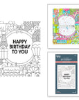 Spellbinders - Birthday Bash Collection - Press Plates - Birthday Bash-ScrapbookPal