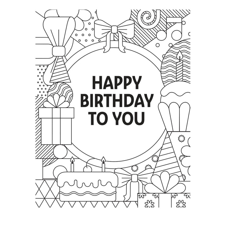 Spellbinders - Birthday Bash Collection - Press Plates - Birthday Bash-ScrapbookPal