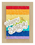 Spellbinders - Birthday Celebrations Collection - Dies - Stylized Happy Birthday-ScrapbookPal