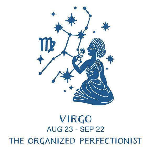 Spellbinders - Block Print Zodiacs Collection - Registration Press + Foil Plates - Block Print Virgo-ScrapbookPal