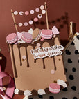 Spellbinders - Bougie Birthday Collection - Dies - Ganache Gateau-ScrapbookPal