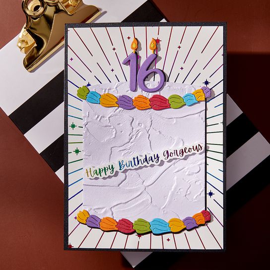 Spellbinders - Bougie Birthday Collection - Dies - Ganache Gateau-ScrapbookPal