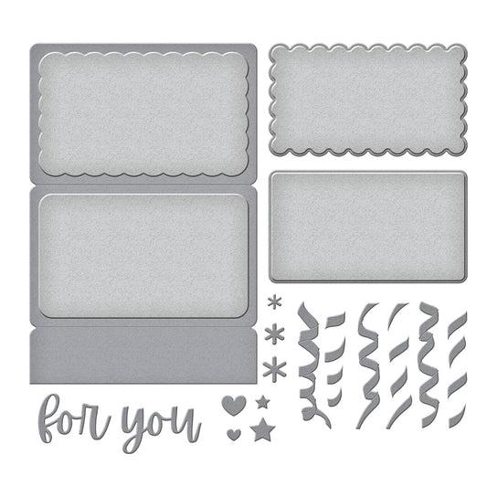 Spellbinders - Bougie Birthday Collection - Dies - Treat Yourself Gift Card Holder-ScrapbookPal
