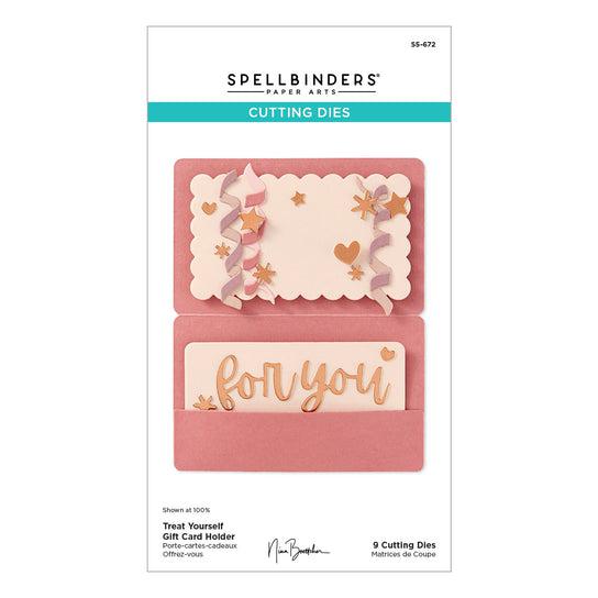 Spellbinders - Bougie Birthday Collection - Dies - Treat Yourself Gift Card Holder-ScrapbookPal