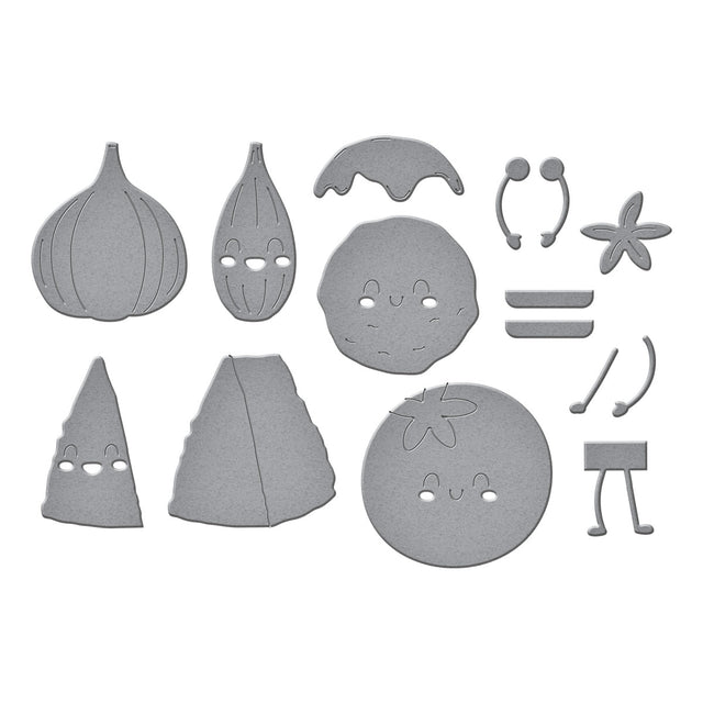 Spellbinders - Buon Appetito Collection - Dies - Ingredients Buddies-ScrapbookPal