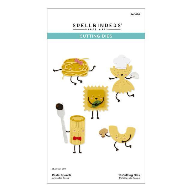 Spellbinders - Buon Appetito Collection - Dies - Pasta Friends-ScrapbookPal