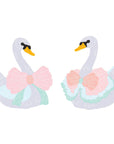 Spellbinders - Buttons & Keepsakes Collection - Dies - Keepsake Swans-ScrapbookPal