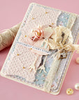 Spellbinders - Buttons & Keepsakes Collection - Letterpress + Foil Plate & Cut - Heirloom Words-ScrapbookPal