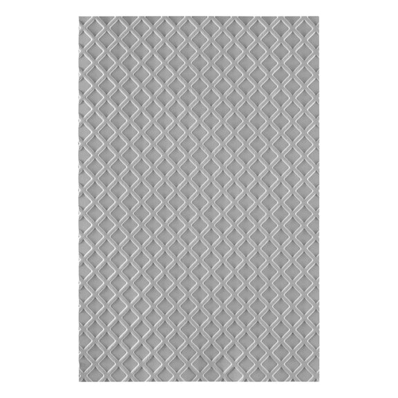 Spellbinders - Candy Christmas Collection - 3D Embossing Folder - Waffle Cone-ScrapbookPal