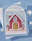 Spellbinders - Candy Christmas Collection - 3D Embossing Folder - Waffle Cone-ScrapbookPal