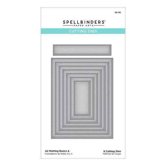 Spellbinders - Card Creator Collection - Dies - A2 Matting Basics A-ScrapbookPal
