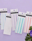 Spellbinders - Card Shoppe Essentials - Enamel Dots - Dimensional Clear-ScrapbookPal