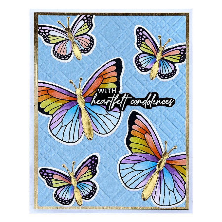 Spellbinders - Celebrate You Collection - Embossing Folder - Diamond Plaid-ScrapbookPal