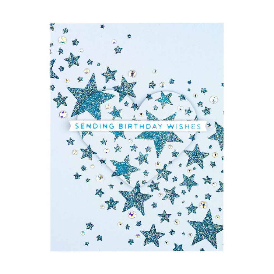 Spellbinders - Celestial Zodiacs Collection - Stencils - Star Bright-ScrapbookPal