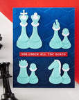 Spellbinders - Checkmate Collection - 3D Embossing Folder - Harlequin-ScrapbookPal
