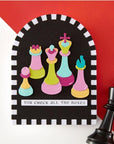 Spellbinders - Checkmate Collection - Dies - Chess & Checkers-ScrapbookPal