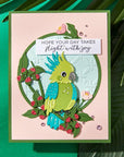 Spellbinders - Cheerful Chirps Collection - 3D Embossing Folder - Bamboo Screen-ScrapbookPal