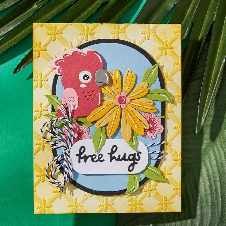Spellbinders - Cheerful Chirps Collection - Dies - Free Hugs Oscar-ScrapbookPal
