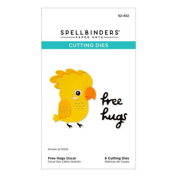 Spellbinders - Cheerful Chirps Collection - Dies - Free Hugs Oscar-ScrapbookPal