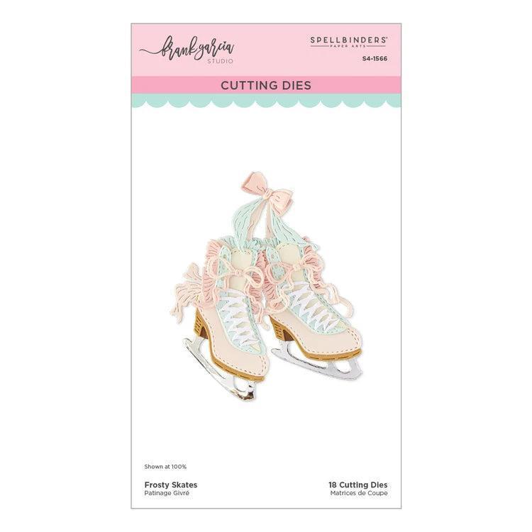 Spellbinders - Christmas Blush Collection - Dies - Frosty Skates-ScrapbookPal